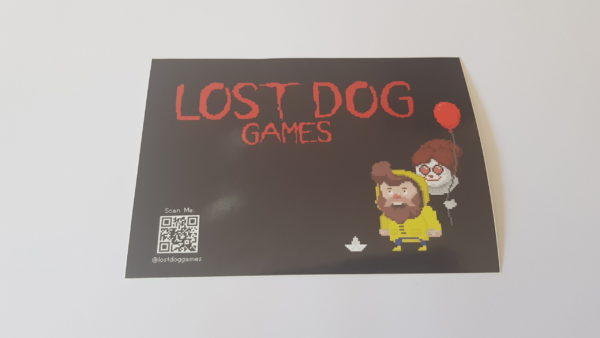 Lost Dog IT Sticker 1